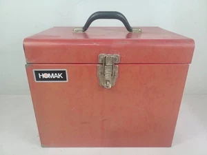 Homak Red Metal Tool Box (14.5"x10.5"x12") - Picture 1 of 9