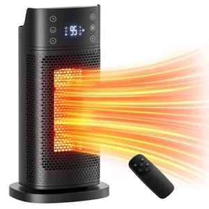 Space Heater for Indoor Use, Portable Heater with Multiple Safety Protections... - Bild 1 von 7