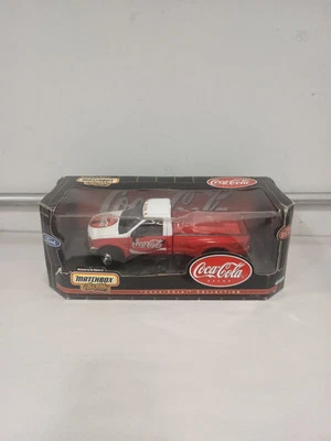 Ford F350 1999 1/24 Coca-Cola Super Duty Pickup, Matchbox Factory Sealed NIB - Image 1 of 4