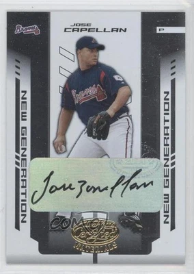 2004 Leaf Certified Materials New Generation /500 Jose Capellan Rookie Auto RC - Image 1 of 2