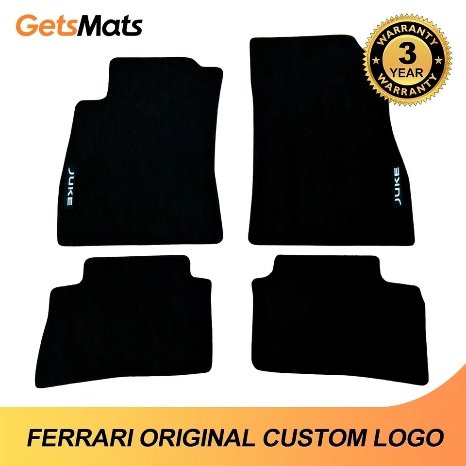 Fit Nissan JUKE 2011-2017 Quality Velour Carpet Car Floor Mats Liners - Image 1 of 4