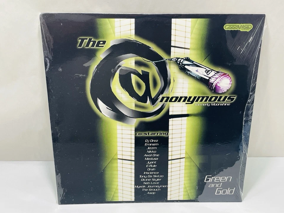 THE ANONYMOUS - GREEN & GOLD (VINYL EP)  1998!!  RARE!!!  EMINEM + IRISCIENCE!!! Foto 1 de 4