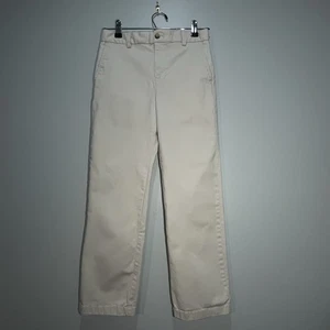 Vineyard Vines Boys Stretch Khaki FlatFront Adjustable Waist Chino Pants Size 12 - Picture 1 of 9