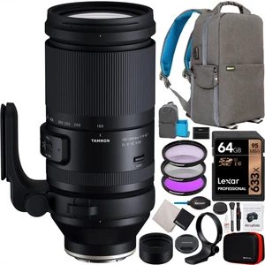Tamron 150-500mm F/5-6.7 Di III VC VXD Lens for Sony E-Mount Full-Frame Bundle - Picture 1 of 12