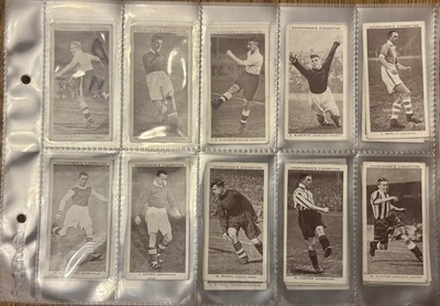 Association Footballers 2nd Series 1939 Churchman Cigarette Cards - Set of 50 - Image 1 of 4