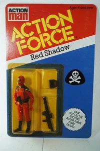 ACTION FORCE Red Shadow Figure PALITOY vintage 1982 MOC - Picture 1 of 10