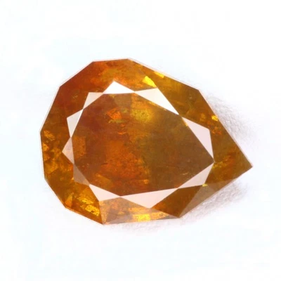 14.61Ct ICA Certified Romantic Pear 100% Natural Multi Color Spain Sphalerite - Image 1 of 4