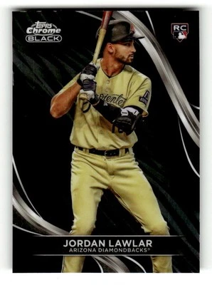 2024 Topps Chrome Black MLB Baseball Base Singles (Pick Your Cards) - Image 1 of 2