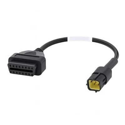 L54C Cable Adapter OBD To OBD2 4pin On 16pin 30cm for Kubota Takeuchi Dulevo - Image 1 of 4