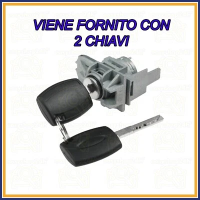 CILINDRETTO SERRATURA PORTA SX PER FORD FOCUS C-MAX S-MAX BLOCCHETTO NOTTOLINO - Image 1 of 4