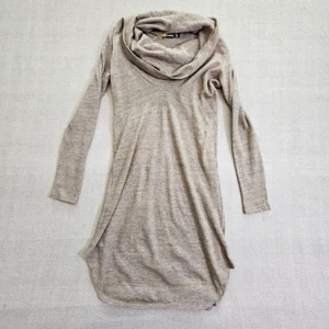 Suéter Manga Larga Alternativa Ropa Marrón Talla M Mezcla Algodón Capucha Cuello Y2K - Imagen 1 de 10