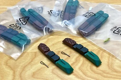 Lote (5 pares) Almohadillas de repuesto de freno V 72mm para bicicleta Foto 1 de 2