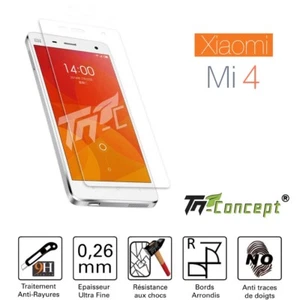 TM-Concept® Verre trempé pour Xiaomi Mi 4 - 0,26mm Radian 2,5D - Photo 1/7