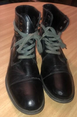 KENNETH COLE Reaction MEN'S 11M 'Step On It'  Lace Up Boots Cap Toe - Image 1 of 4