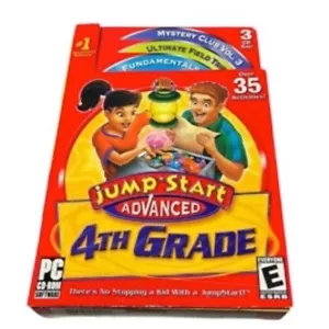JumpStart Advanced 4th Grade learning over 35 activities (PC, 2003) - Picture 1 of 3