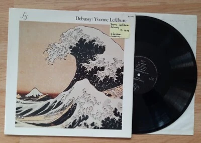 lp - classique - modern / debussy - YVONNE LEFéBURE - fr 1983 - Photo 1/4