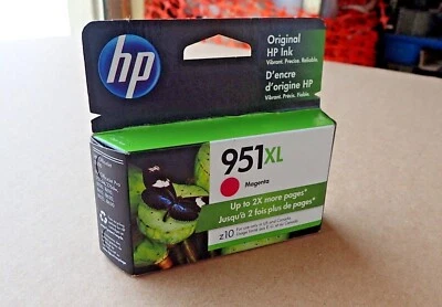 HP 951XL(CN047AN)MAGENTA HIGH YEILD INK HP-OFFICEJET PRO 251DW",276DW(EXP. 2022) - Image 1 of 4