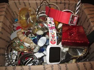 MASSIVE LOT OF JEWELRY - WATCHES BRACELETS NECKLACES EARRINGS AND MORE 7LBS 4OZ - Picture 1 of 5