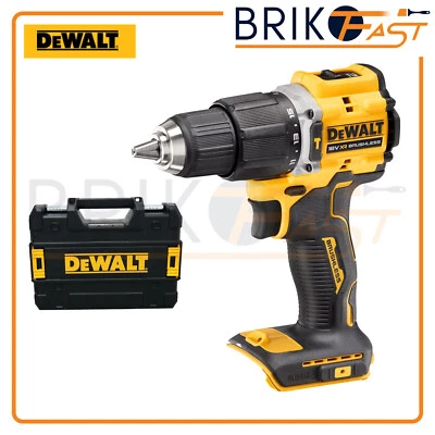 DEWALT TRAPANO AVVITATORE PERCUSSIONE 100 ANNI 18V NO BATTERIA DCD100 + VALIGIA - Immagine 1 di 4