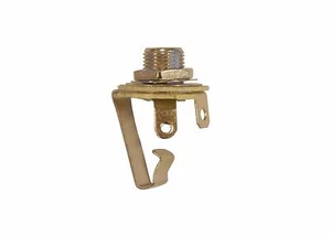 Guitarra de instrumentos de 1/4" 6,3 mm 1/4 de pulgada audio teléfono conector fono mono circuito abierto - Imagen 1 de 3