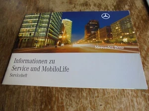 Information zu Service und Mercedes Benz Mobilo - Serviceheft - RE2008/10a - Bild 1 von 2