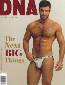 DNA Magazine #264 gay men WOODY FOX MARVIN CORTES - Picture 1 of 3