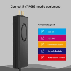 Controller ARGB di alimentazione pin SATA per illuminazione LED custodia 3 pin 5 - Afbeelding 1 van 7