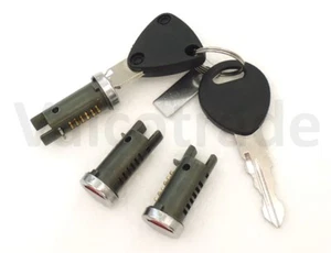 Lockset + key Barrels fits Piaggio NRG, Typhoon, DD DT Storm 50cc, 80cc Ignition - Picture 1 of 1