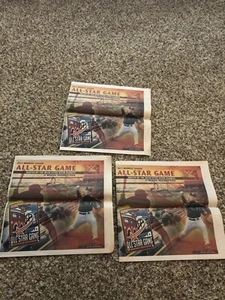 2011 Midwest League MWL All-Star Game Newspaper SGA QTY - Picture 1 of 3