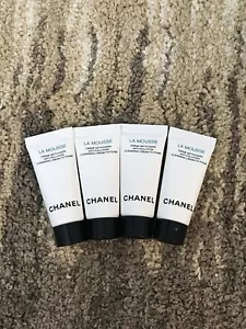 4 X Chanel La Mousse Anti Pollution Cleansing Cream To Foam 5 mL / 0.17 oz Each - Picture 1 of 2