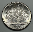 1999-D Connecticut State Quarter 25cent Coin from Us Mint Bag. Uncirculated Bu