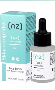 Skincyclopedia 10% Niacinamide Serum with Zinc 1% Treatment 30 Ml New Free P&P