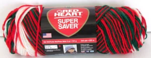 Red Heart Super Saver Mistletoe Yarn, 5 oz., 244 yards - NEW - Picture 1 of 5
