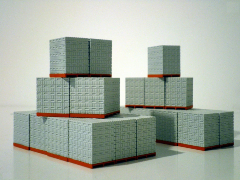 piedras gris (ideal para la carga) modelos de camiones WSI, escala 1:50 - Imagen 1 de 1