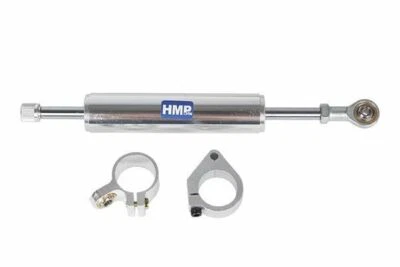 Performance Lenkungsdämpfer Typ 3 Silber für Pocket Bike - HMParts