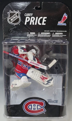 McFARLANE CAREY PRICE MONTREAL CANADIENS SERIES 21 FIGURE WHITE HELMET NHL MIB Cover