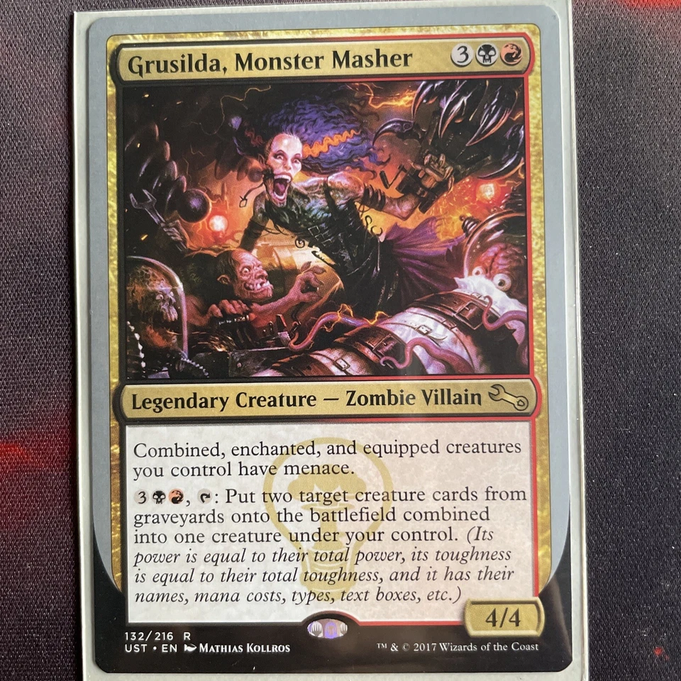 MTG Grusilda, Monster Masher Unstable 132/216 Regular Rare - Image 1 of 1