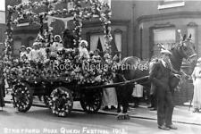 Plo-78 Decorated Float, Dtretford Rose Queen Festival, Manchester, 1913. Photo