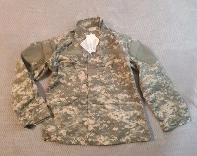 Chaqueta del Ejército de Estados Unidos Pequeña Corta Digital Camuflada Camisa Abrigo Combate ACU Nueva Militar Foto 1 de 4