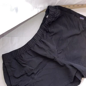 Patagonia Shorts Womens XL Outdoor Workout Lightweight Running Black - Picture 1 of 7