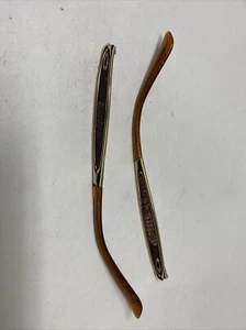 OAKLEY 4083-01 130mm GOLD TEMPLE ARM PARTS REMEDY FH43 - Picture 1 of 5