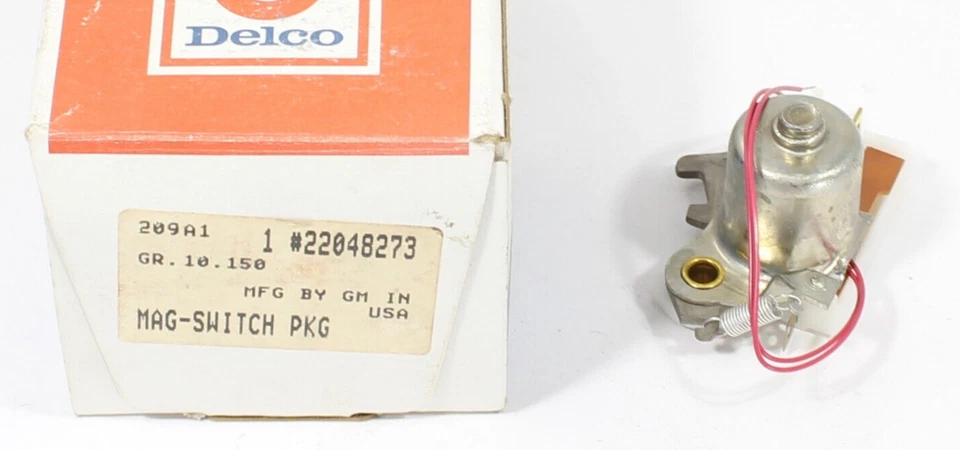 Interruptor magnético limpiaparabrisas ~ 1968 1969 1970 1971 1972 Corvette ~ 22048273 Foto 1 de 1