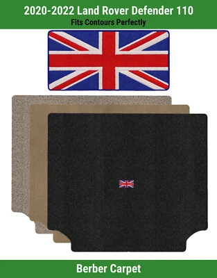 Alfombra de carga Lloyd Berber para Land Rover Defender 110 '20-22 con bandera británica Foto 1 de 4