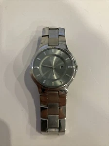 Kenneth Cole New York Men KC3343 Gray Dial Stainless 37mm Quartz Watch Untested - Picture 1 of 7