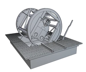 Kreiselwipper Wismut Grubenbahn Feldbahn DDR Bergbau H0 1:87 Bausatz 3D Druck - Bild 1 von 6