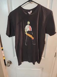 Shaun Of The Dead Promo T-Shirt Aim For The Head Herren Größe S Grau Horror - Bild 1 von 10