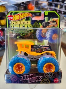 Hot Wheels Monster Trucks Glow In The Dark Loco Punk - Imagen 1 de 3