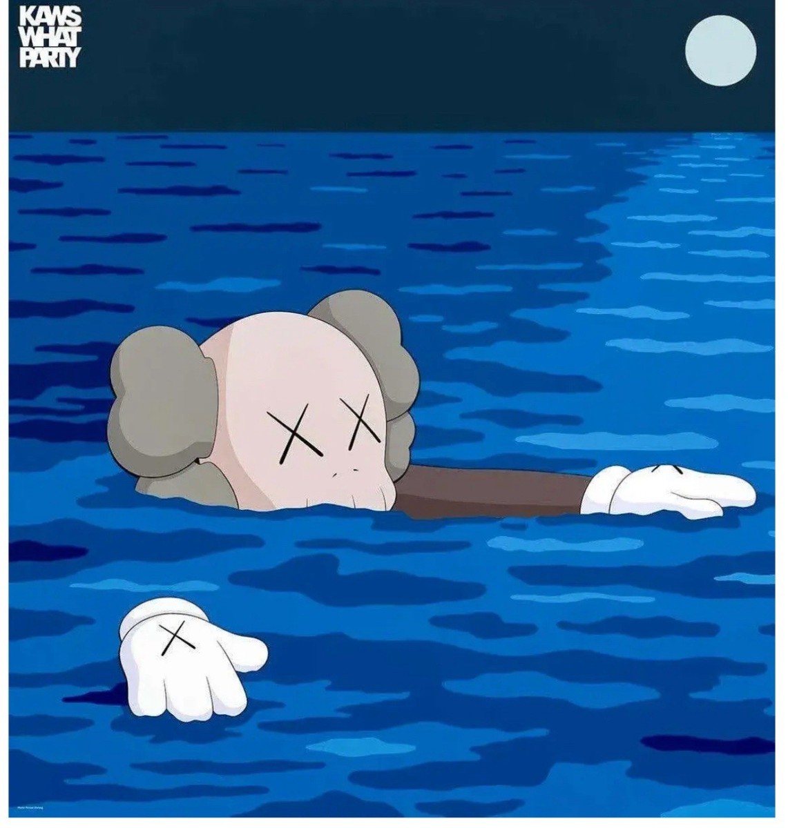 The Nature of Need KAWS ポスター KAWS:HOLIDAY 11th Stop Art Teaser AllRightsReserved | Hypebeast