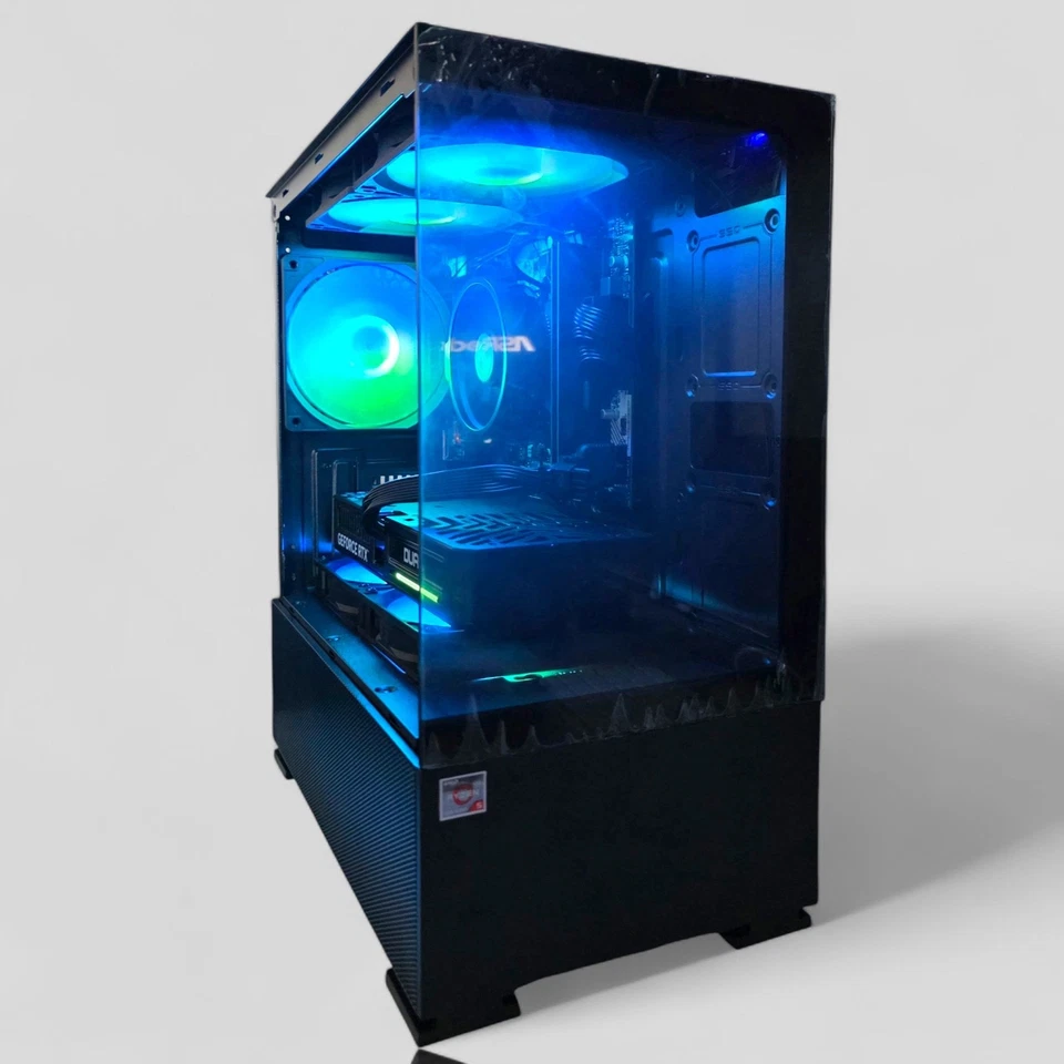 Powerful RTX Gaming PC - RTX 5060 RYZEN 7 5800X 32GB RAM 1TB SSD WiFi RGB - Image 1 of 4