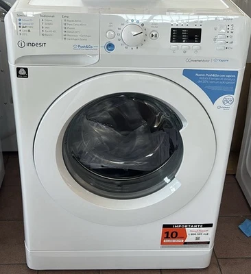 LAVATRICE 8KG INDESIT 1400 CLASSE A -GARANZIA FINO A SETT 2027 - USATA 3 VOLTE - Immagine 1 di 3